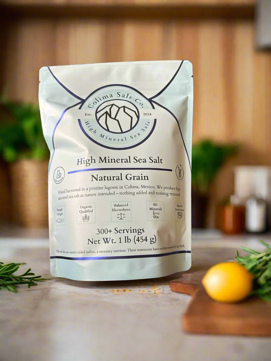 Colima Salt Co. Natural Grain Sea Salt