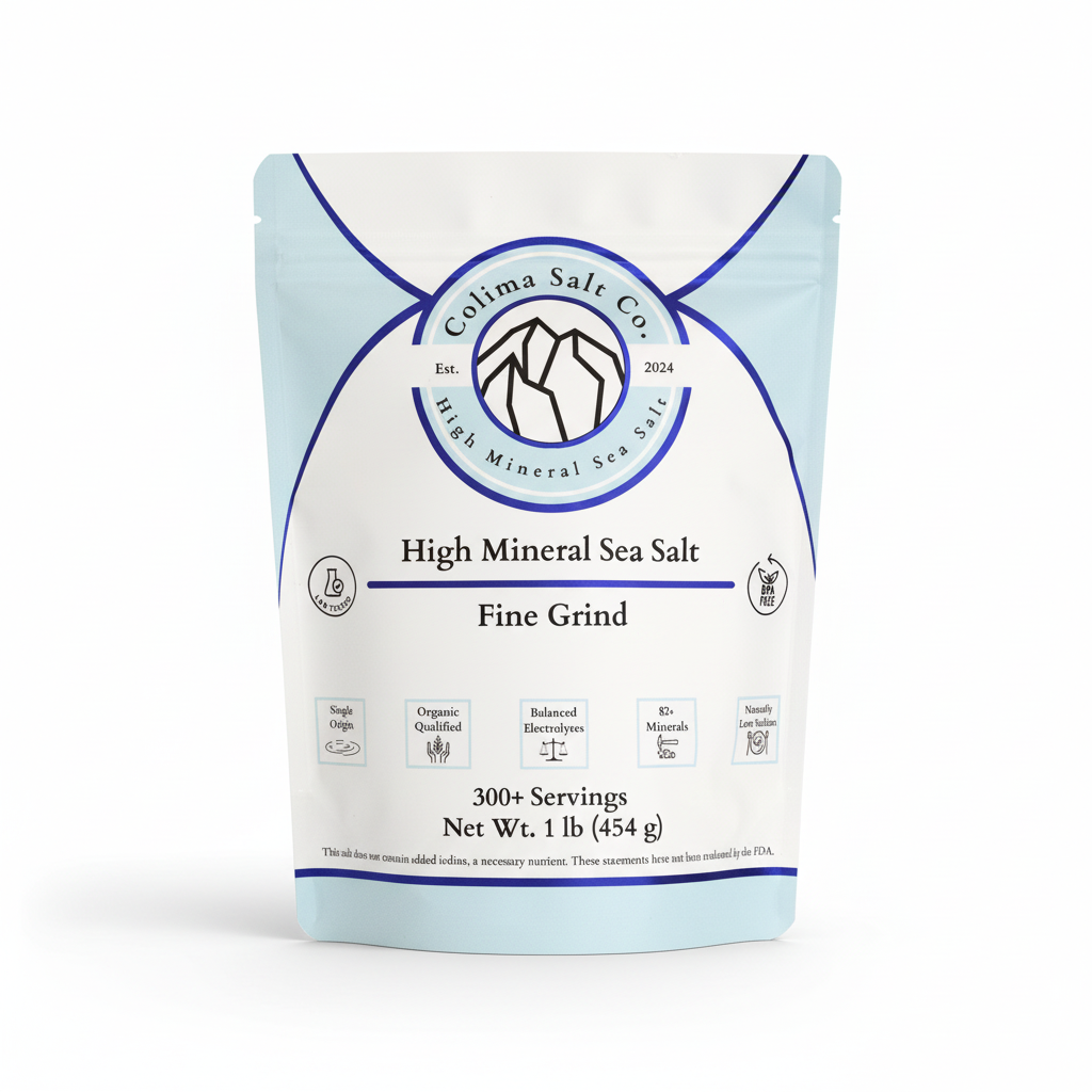 Colima Salt Co. Fine Grind Sea Salt